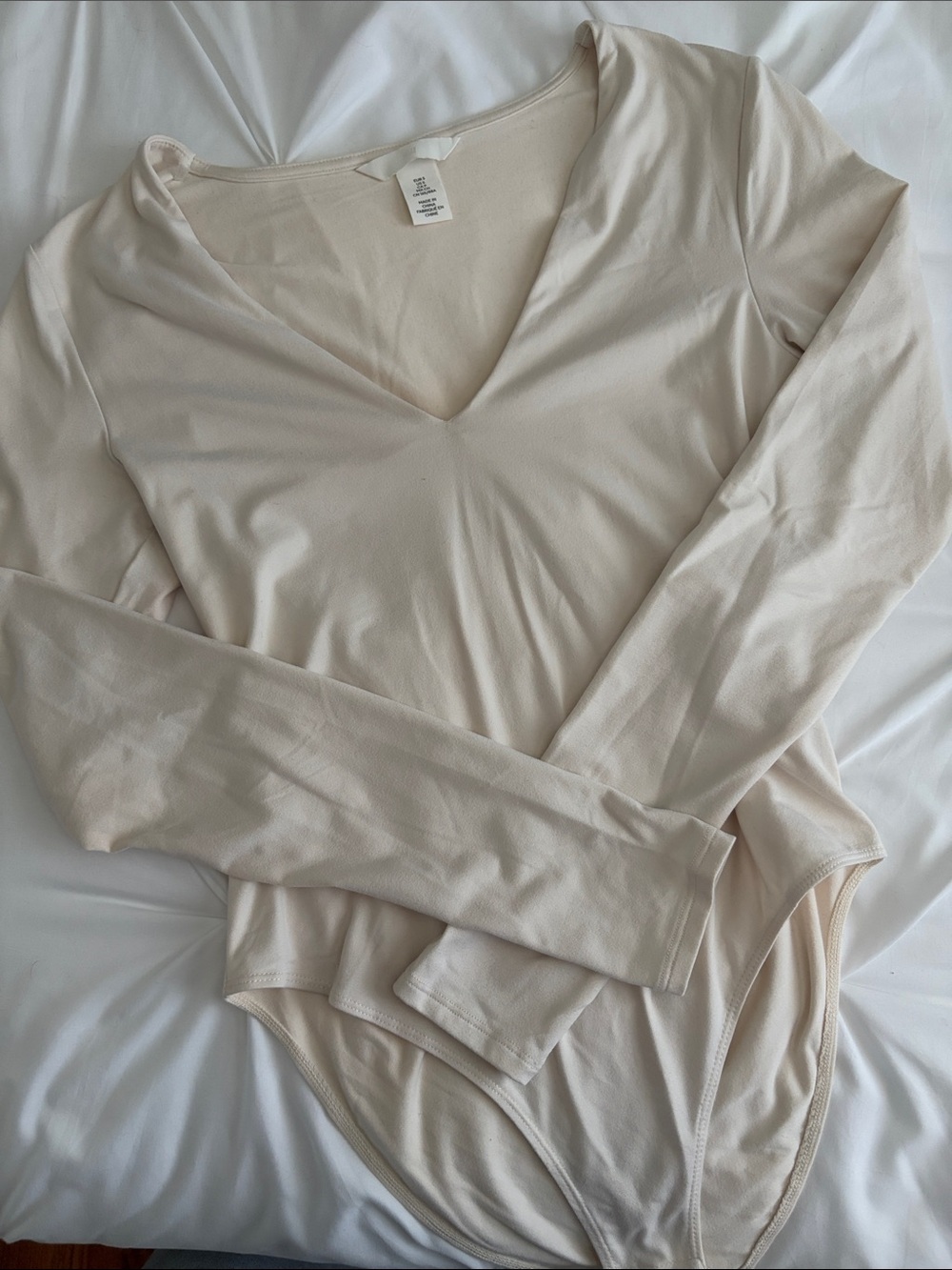 HM V-Neck Long Sleeve Women’s Bodysuit